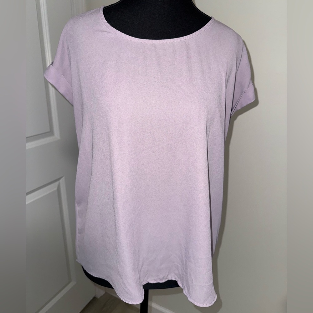 Lilac purple blouse